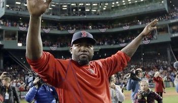 David Ortiz lloró en su último juego, y el público coreó â??Papi...Papi...Papi"; Cleveland barrió a Boston
