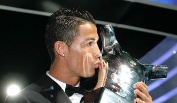 CR7 gana premio al mejor futbolista de Europa 