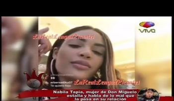 Un nuevo escándalo de Don Miguelo y su eposa Nabila Tapia