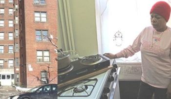 Inquilinos dominicanos residentes en edificio del Bronx sufren por falta de gas en edificio