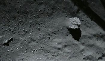 Graban sonido del módulo que aterrizó sobre cometa 
