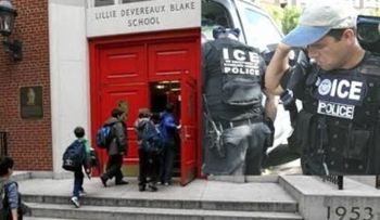 Se la ponen difícil a los agentes de inmigración en NY; no permitirán que ingresen a las escuelas 