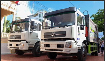 Alcalde de Salcedo adquiere camiones para mejorar la recolección