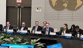 Valdez Albizu participa en reuniones anuales del FMI y del BM en Washington, D.C.