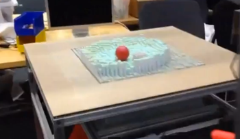 Video: Inventan una mesa 'mágica' que reproduce objetos en tiempo real