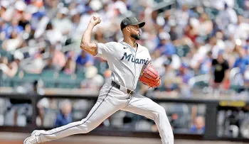 Sandy Alcántara suma su victoria 12 y los Marlins barren a los Mets en la serie