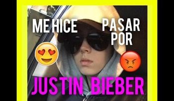 Una youtuber se disfraza de Justin Bieber y dice â??eso se salió de madreâ?