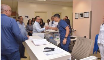 Seguro Nacional de Salud supervisa hospital Puello para los Juegos 2026