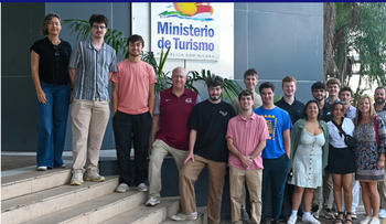 Turismo recibe estudiantes universitarios de EE. UU.