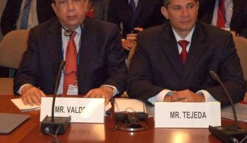 Gobernador del Banco Central, Héctor Valdez Albizu participó reunión anual FMI