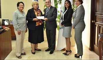 Voluntariado Bancentraliano dona RD$555 mil a la Cruz Roja Dominicana