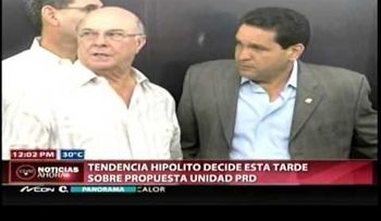 Grupo de Hipólito decidirá hoy contrapropuesta de comisión mediadora