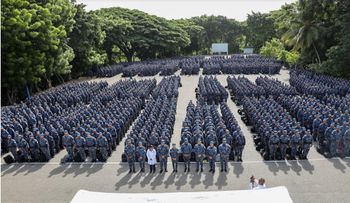 Policía inicia pasantía para nuevos agentes
