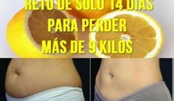 Un reto que no falla y solo dura 14 días, para perder 9 kilos