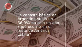 La canasta básica en Argentina subió un 36,9% en solo un año; ¿qué ocurrió en el resto de América Latina?