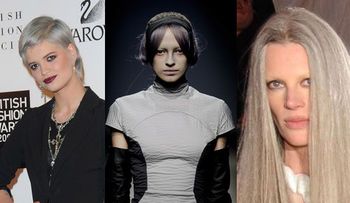 Pelo gris, la última moda en tintura de cabello