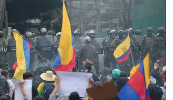 Ecuador vive cuarta semana de protestas contra Noboa