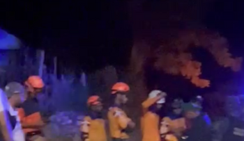 Rescatan a cinco pescadores de jaiba extraviados en zona montañosa de Tamboril, Santiago