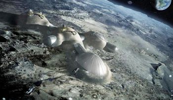 Viviendas para habitar en la Luna se levantarían con el sistema de construcción 3D