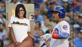 Exactriz porno Mia Khalifa se queja de mensajes del pelotero Willson Contreras
