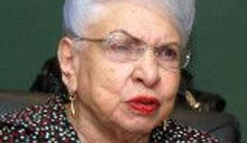 María Cristina Camilo ingresada en CEDIMAT