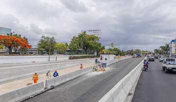 Avanzan trabajos del túnel en Luperón con 27 de Febrero