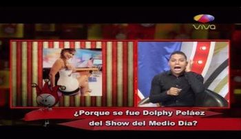 Los Cirqueros: Dolphy Peláez se fue de El Show del Mediodía, porque Iván le "robó su anuncio"