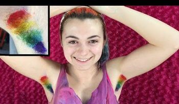 Axilas de unicornio, es la nueva moda que invade las redes