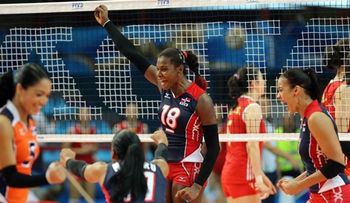 RD pierde invicto ante China en Mundial de Voleibol