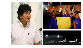 Avión Evo Morales aterriza de emergencia, sospechaban trasladaba Snowden; urgen reunión Unasur