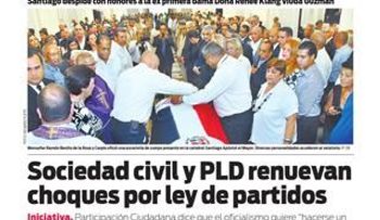 CMD pone rejas de metal a estatua de su fundador, por temor a que sea robada