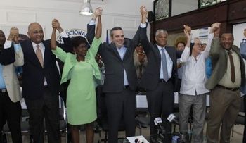 Abinader recibe apoyo jurista Ramón Emilio Concepción y la diputada Altagracia Herrera