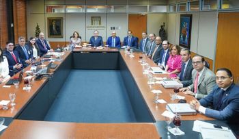 Gobernador Banco Central recibe misión FMI para evaluar desempeño economía dominicana y sus perspectivas