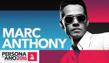 Marc Anthony será reconocido como Persona del Año 2016 en los Latin Grammy
