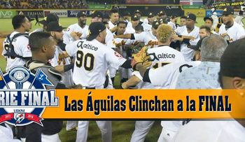 Las Águilas y Licey jugarán Serie Final que será de un 7-4; inicia este martes en la capital 