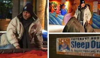 Gerente general de los Yankees duerme en la calle