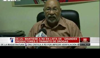 Critican listado de EE.UU. que ubica a RD entre países con mayor tránsito de droga