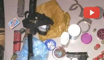 Decomisan armas en punto de drogas en Boca Chica; hasta un arco con flechas