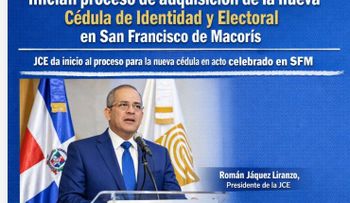 JCE inicia proceso para adquisición de nueva Cédula