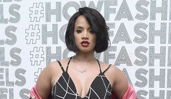 Dascha Polanco defiende su arriesgado look en Semana de Moda de NY 
