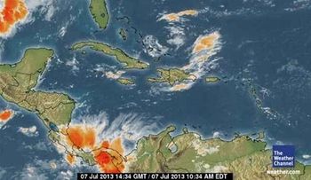 Onda tropical y vaguada incrementarán aguaceros en gran parte del país