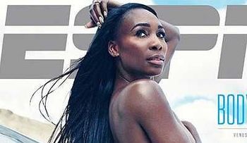 Tenista Venus Williams se desnuda en revista