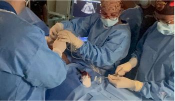 Primera cirugía fetal y corrección de hernia diafragmática en Maternidad Los Mina