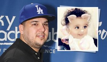 Así luce la bebé de Rob Kardashian a sus seis meses de edad