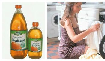 7 usos del vinagre de manzana para lavar la ropa