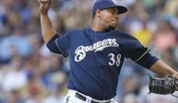 Wily Peralta, 1ro en llegar a 14 victorias esta temporada