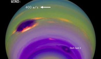 El telescopio espacial Hubble capta una mancha oscura en Neptuno 