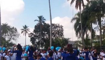 Realizan en el Jardín Botánico, caminata por el Día Mundial del Autismo