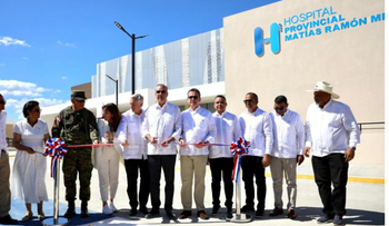 Abinader entrega nuevo hospital regional en Dajabón