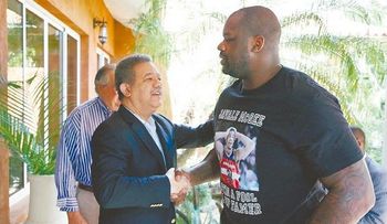 Shaquille Oâ??Neal y Leonel hablan de baloncesto
